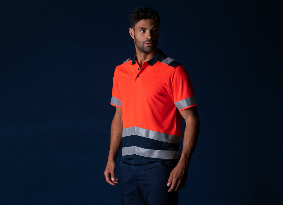 High Vis UV BLock and CoolDry® Polo shirt